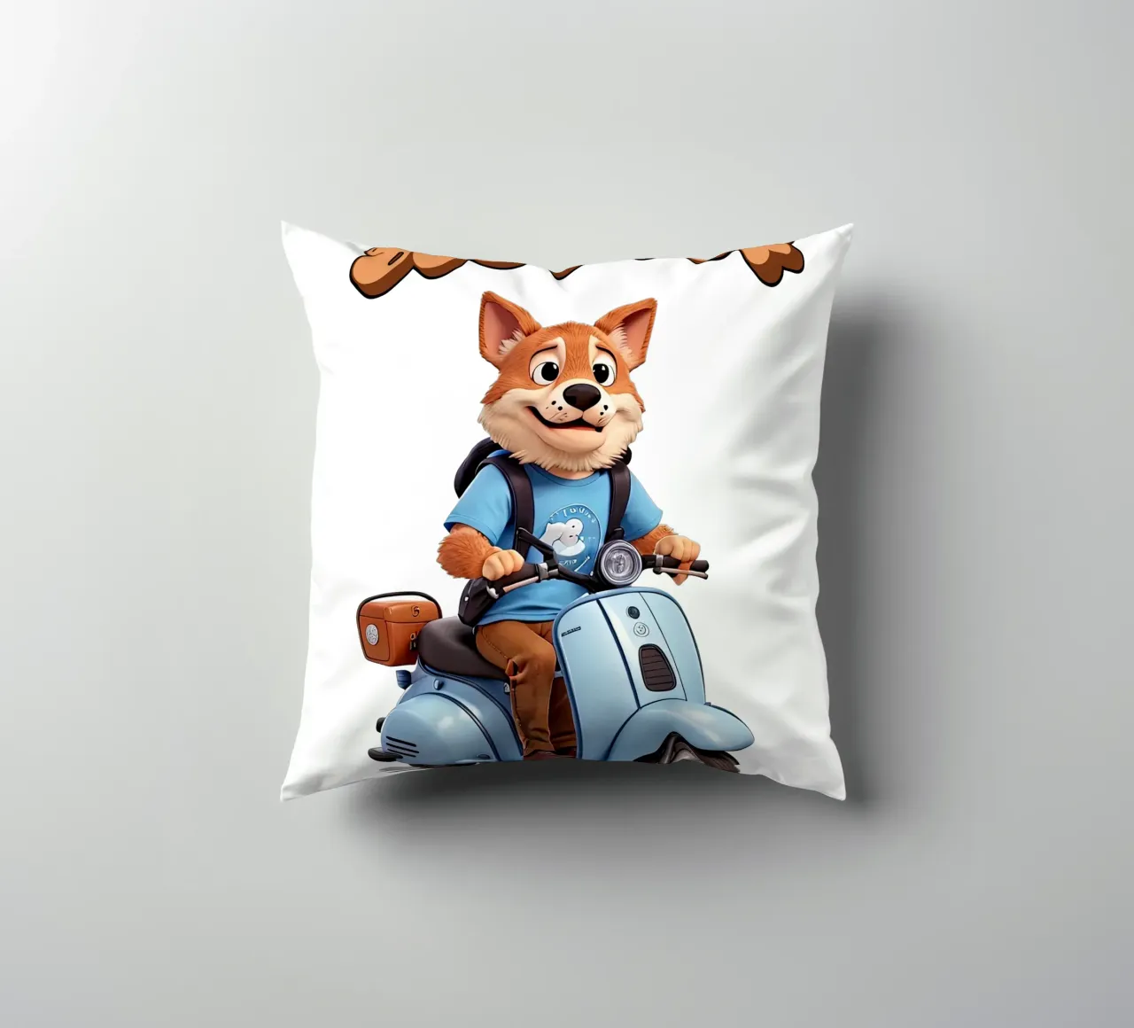 Scooter Foxy cuscino da Delaney Okuneva