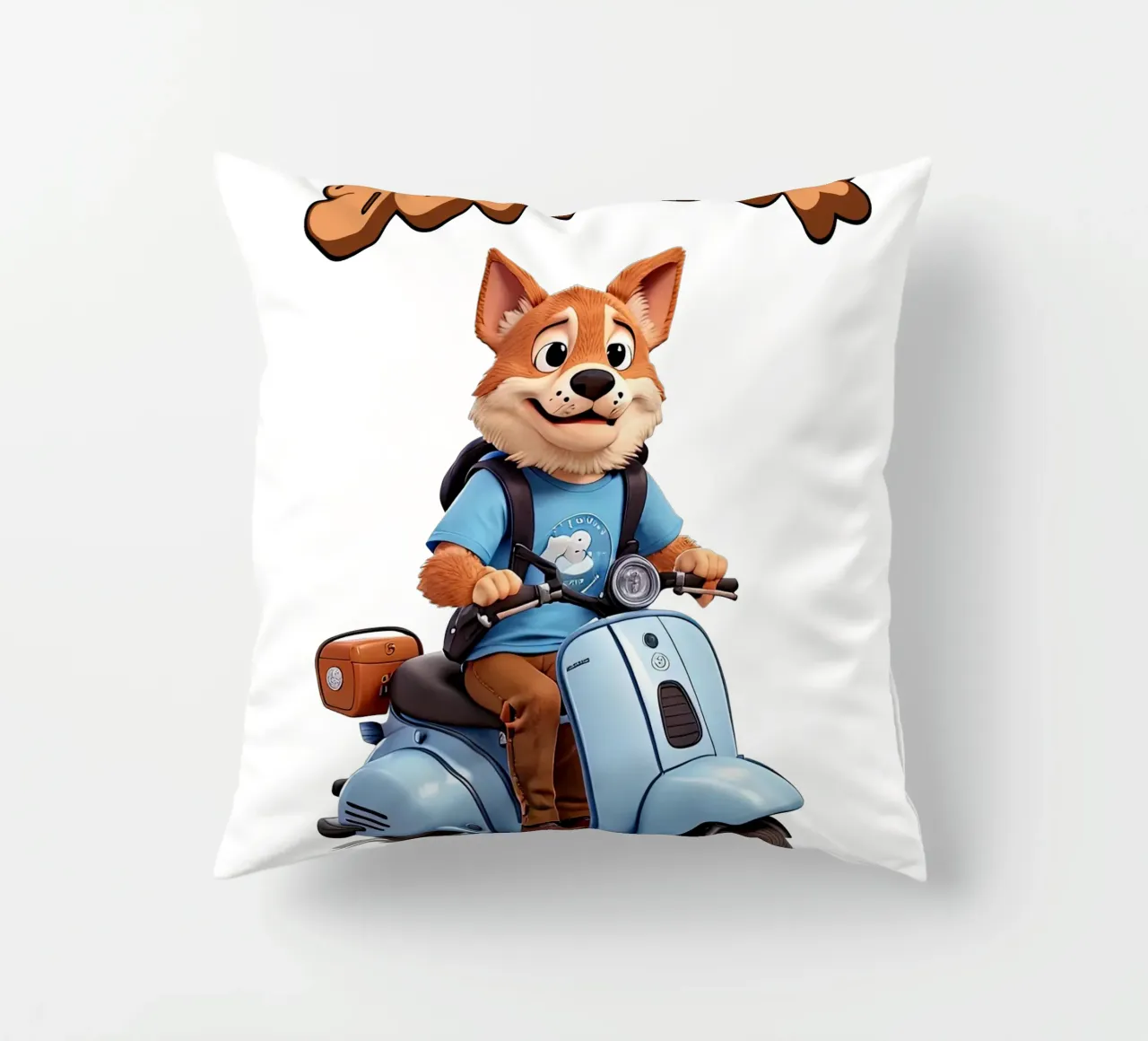 Scooter Foxy cuscino da Delaney Okuneva