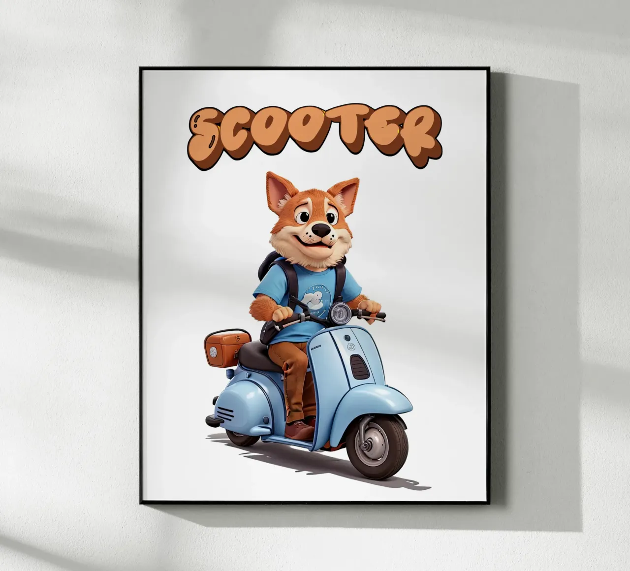 Scooter Foxy plexiglass da Delaney Okuneva