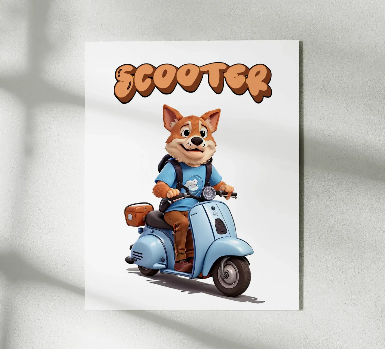 Scooter Foxy plexiglass da Delaney Okuneva