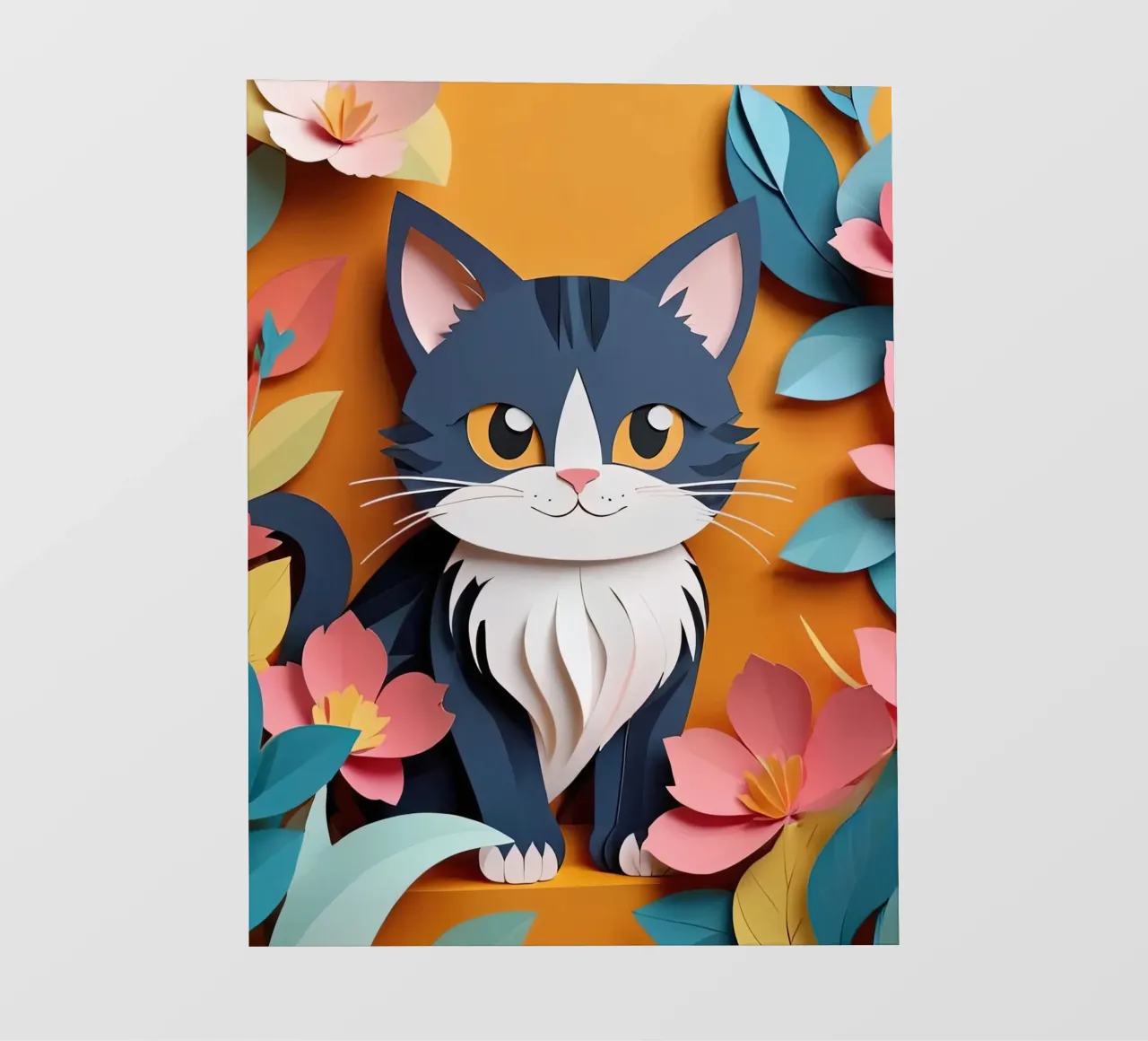 Gatto Taglio della carta telo in pvc da Delaney Okuneva