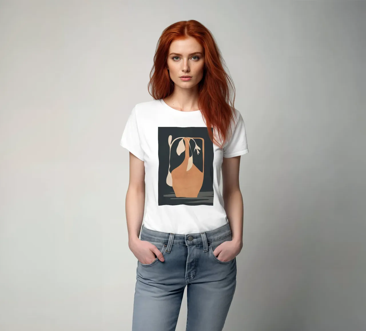 Vase 5 t-shirt by ThingDesign