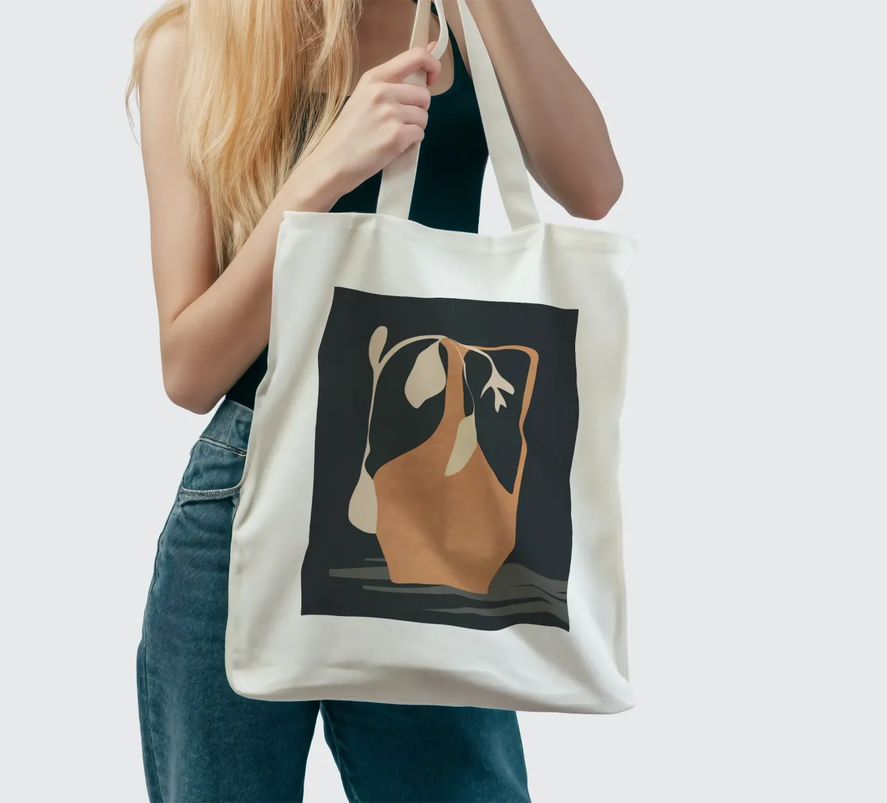 Vase 5 tote bag by ThingDesign