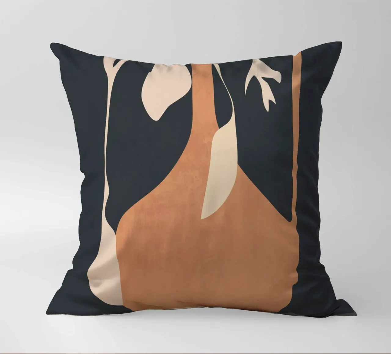 Vase 5 decorative cushion by ThingDesign