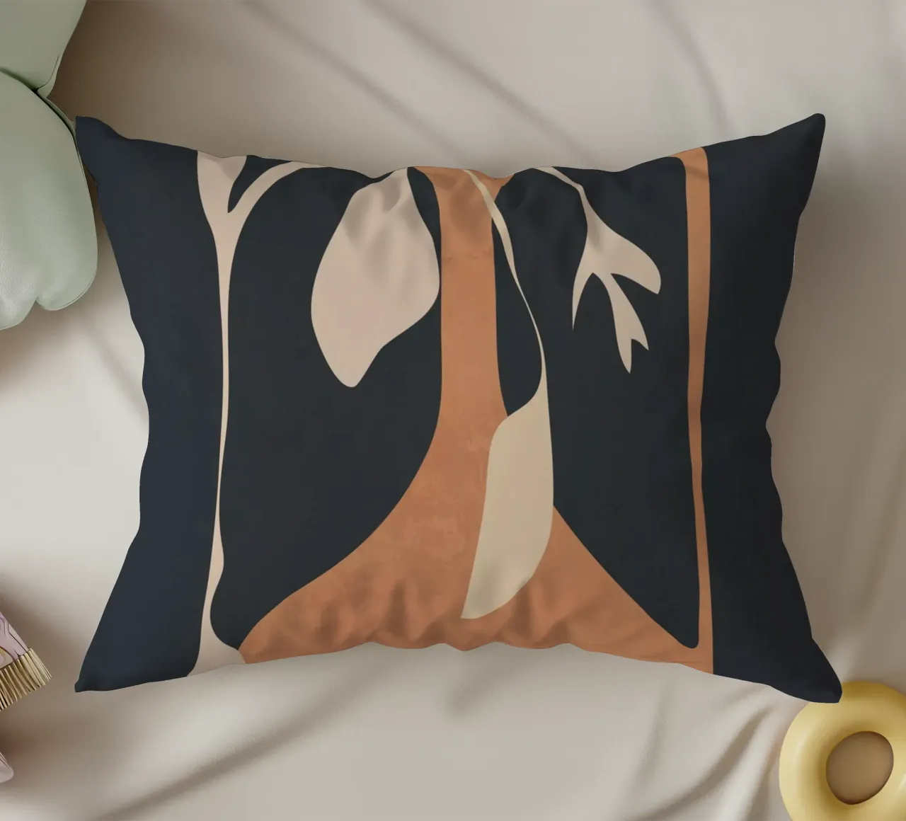Vase 5 decorative cushion by ThingDesign