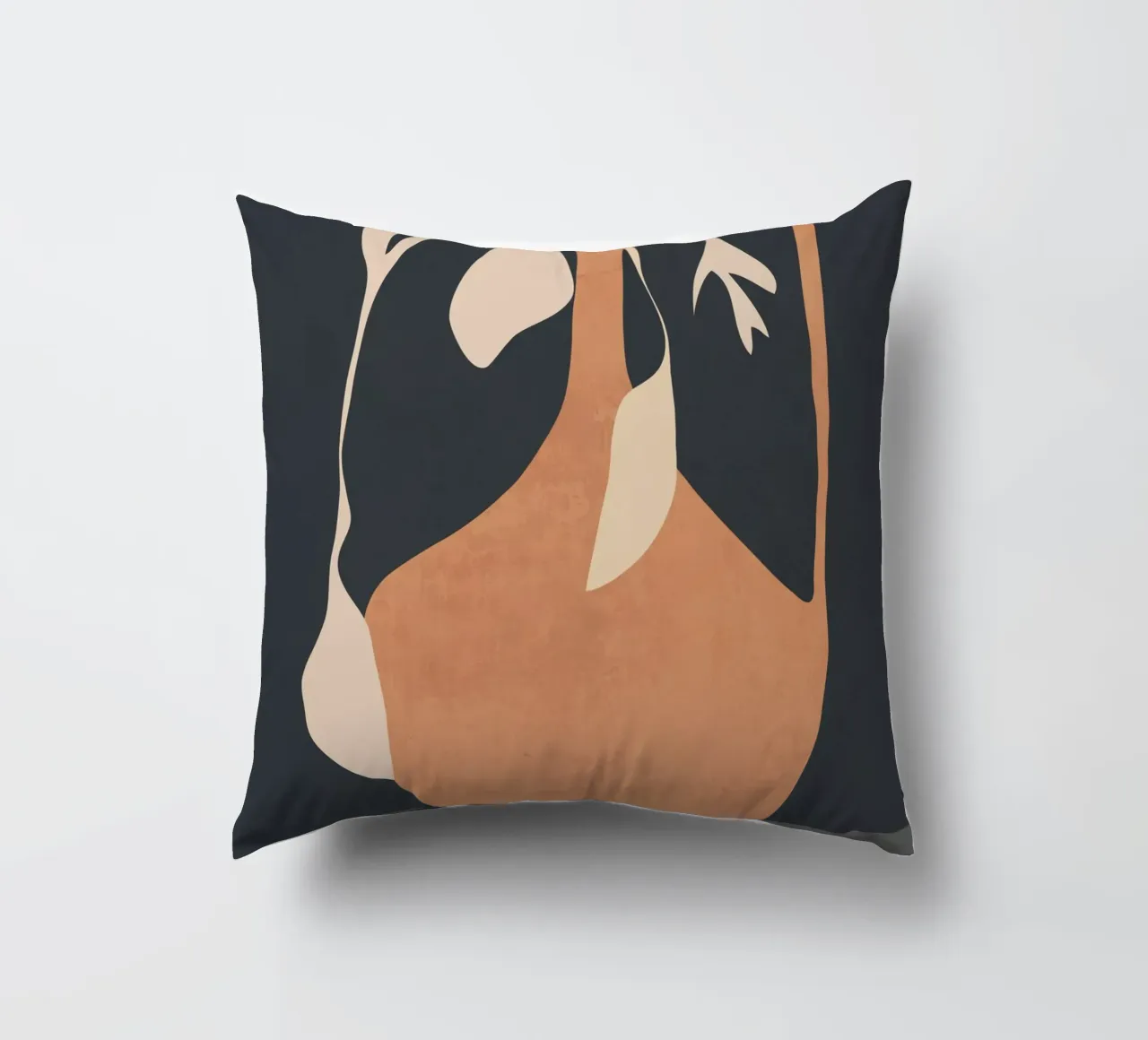 Vase 5 decorative cushion by ThingDesign