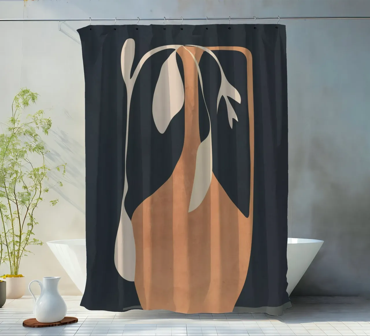 Vaso 5 tenda da doccia da ThingDesign