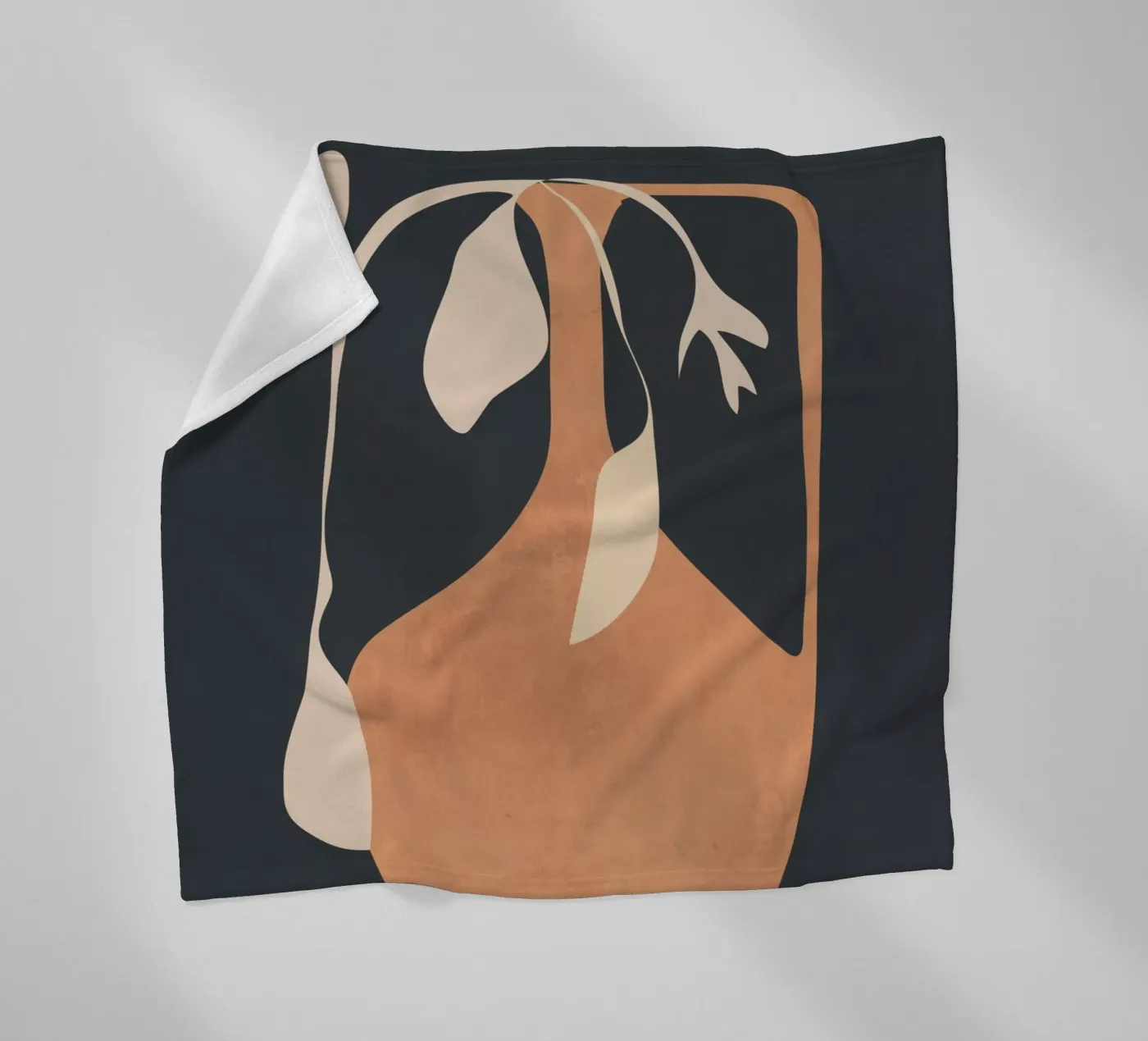 Vase 5 fleece blanket by ThingDesign