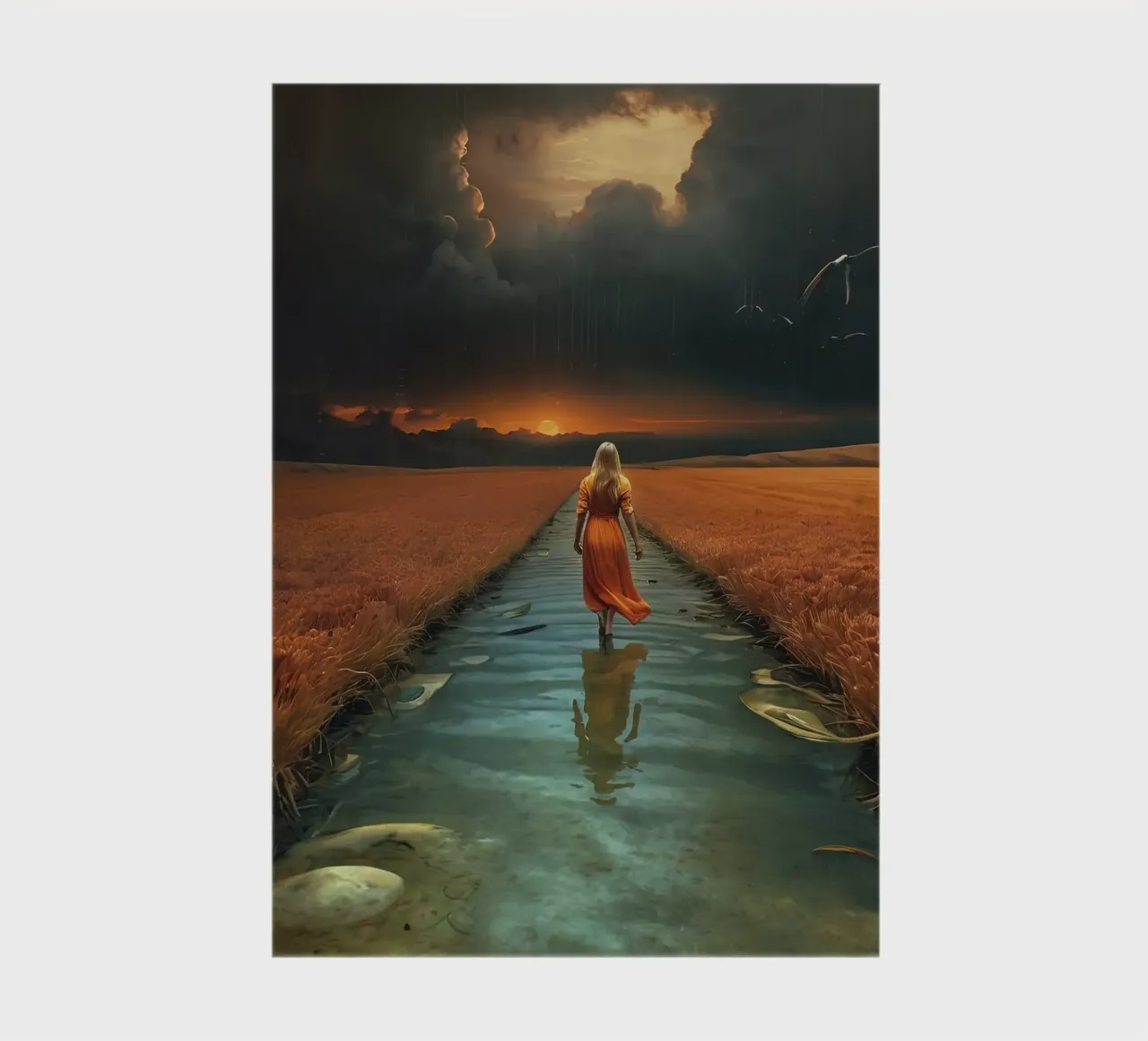 Go A way notebook by Delaney Okuneva
