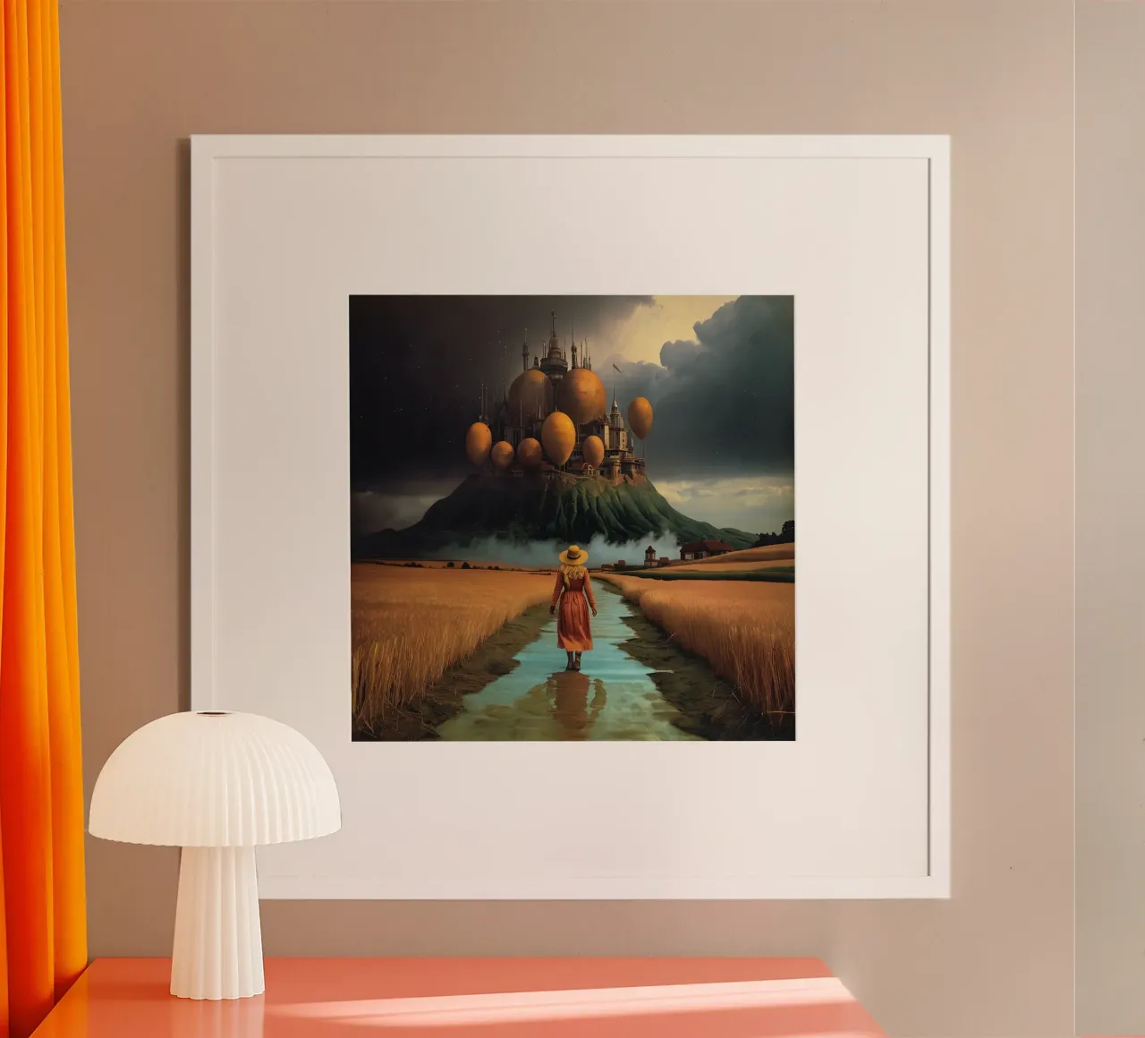 Il castello più bello poster da Delaney Okuneva