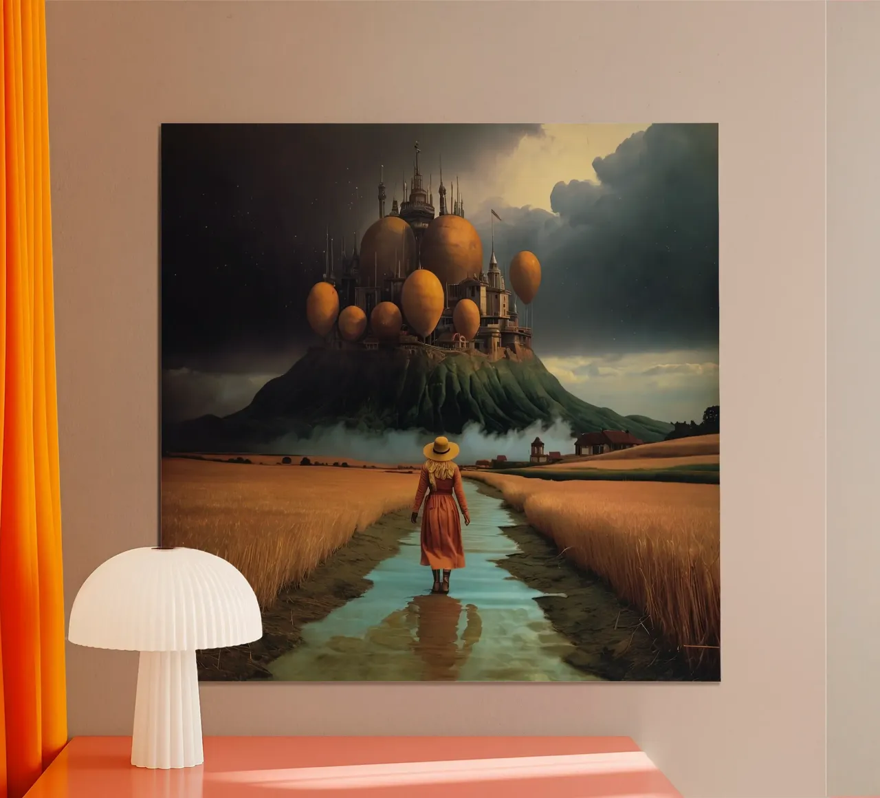 Il castello più bello poster da Delaney Okuneva