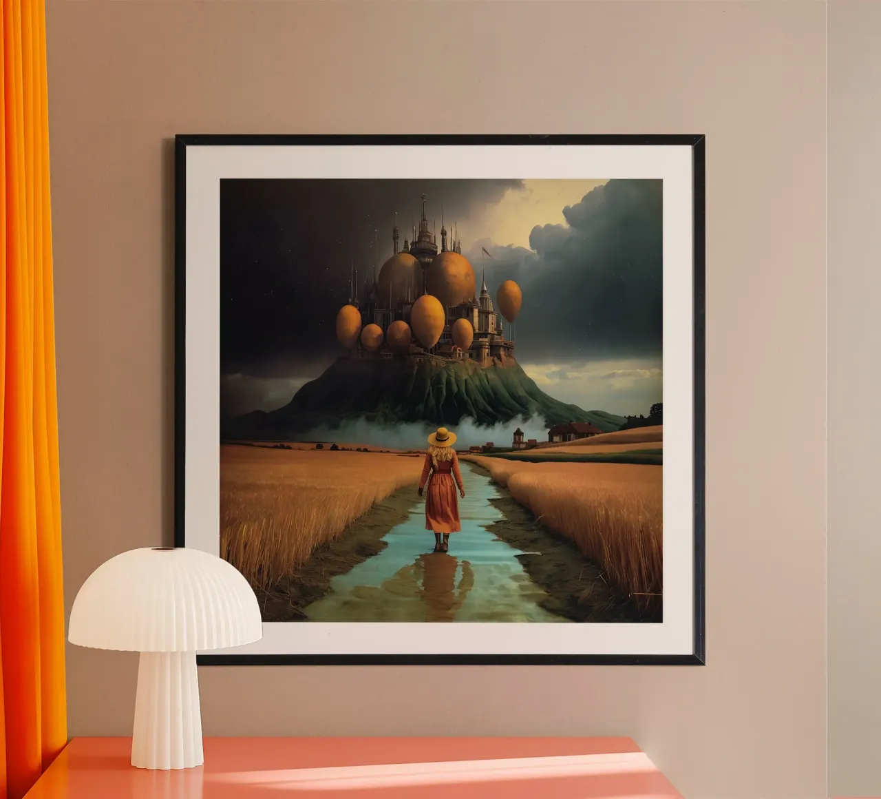 Il castello più bello poster da Delaney Okuneva