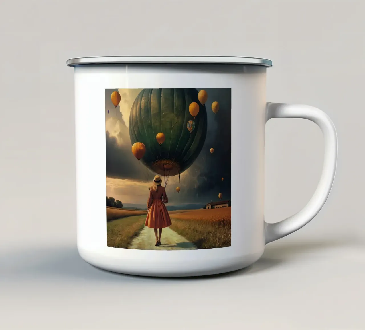 Arrivederci tazza in smalto da Delaney Okuneva