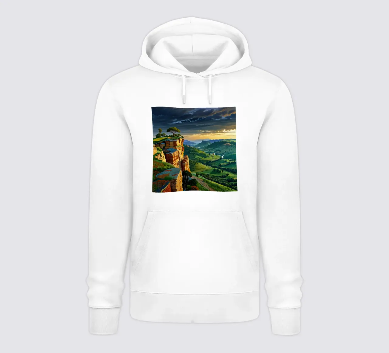 Tramonto sul selvaggio felpa con cappuccio da Delaney Okuneva