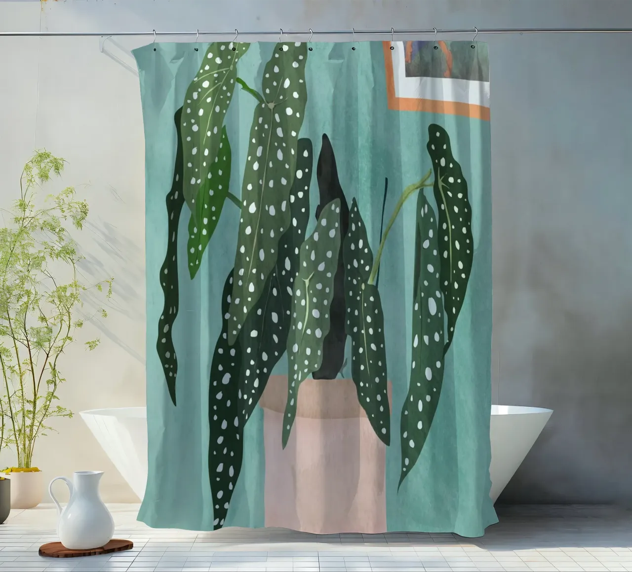 Impianto 5 tenda da doccia da ThingDesign