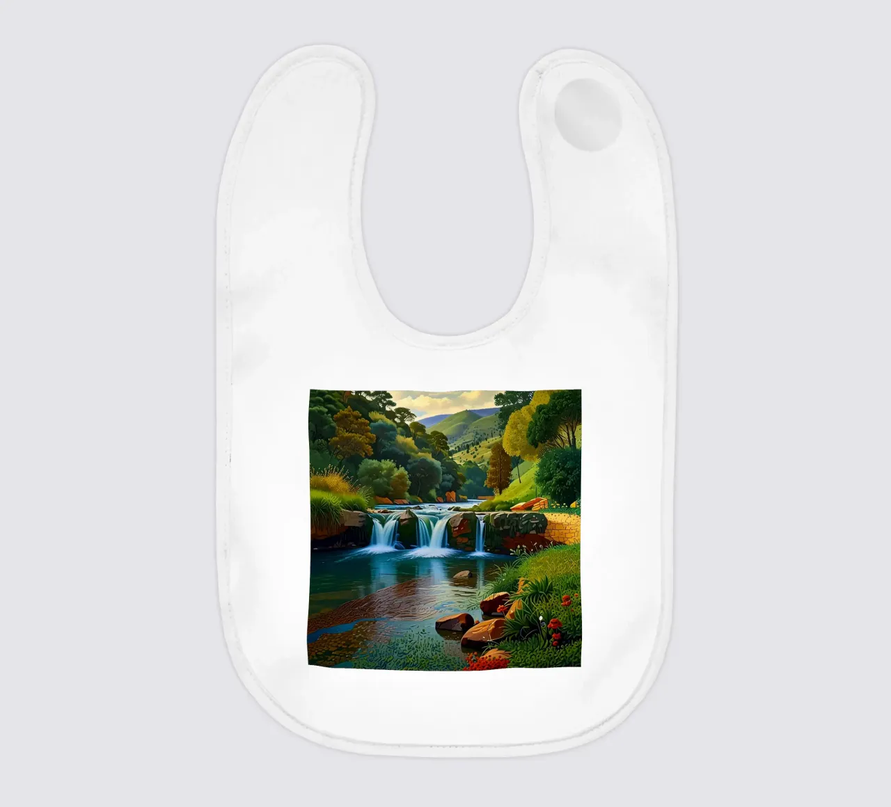 cascata di bellezza bavaglino da Delaney Okuneva