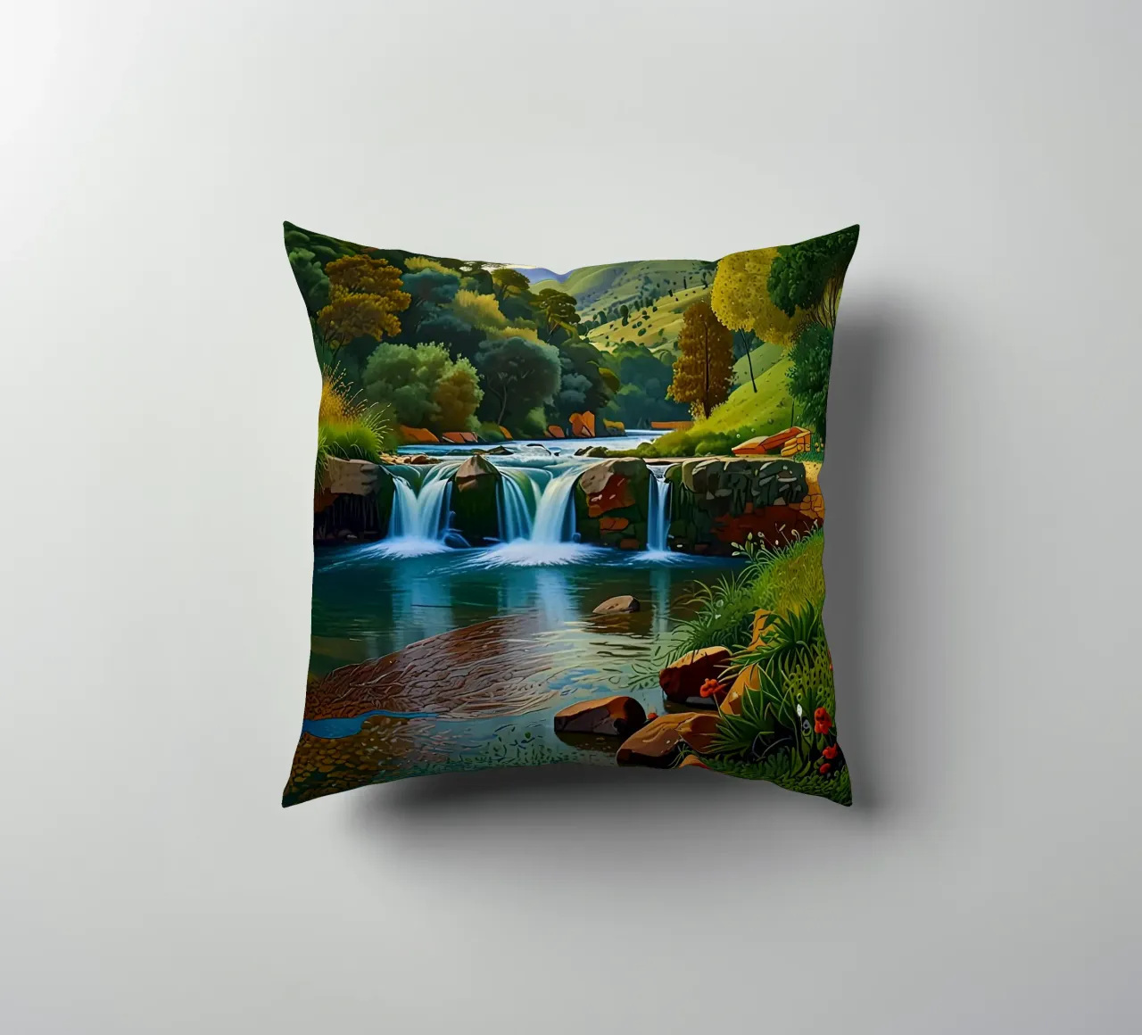 cascata di bellezza cuscino da Delaney Okuneva