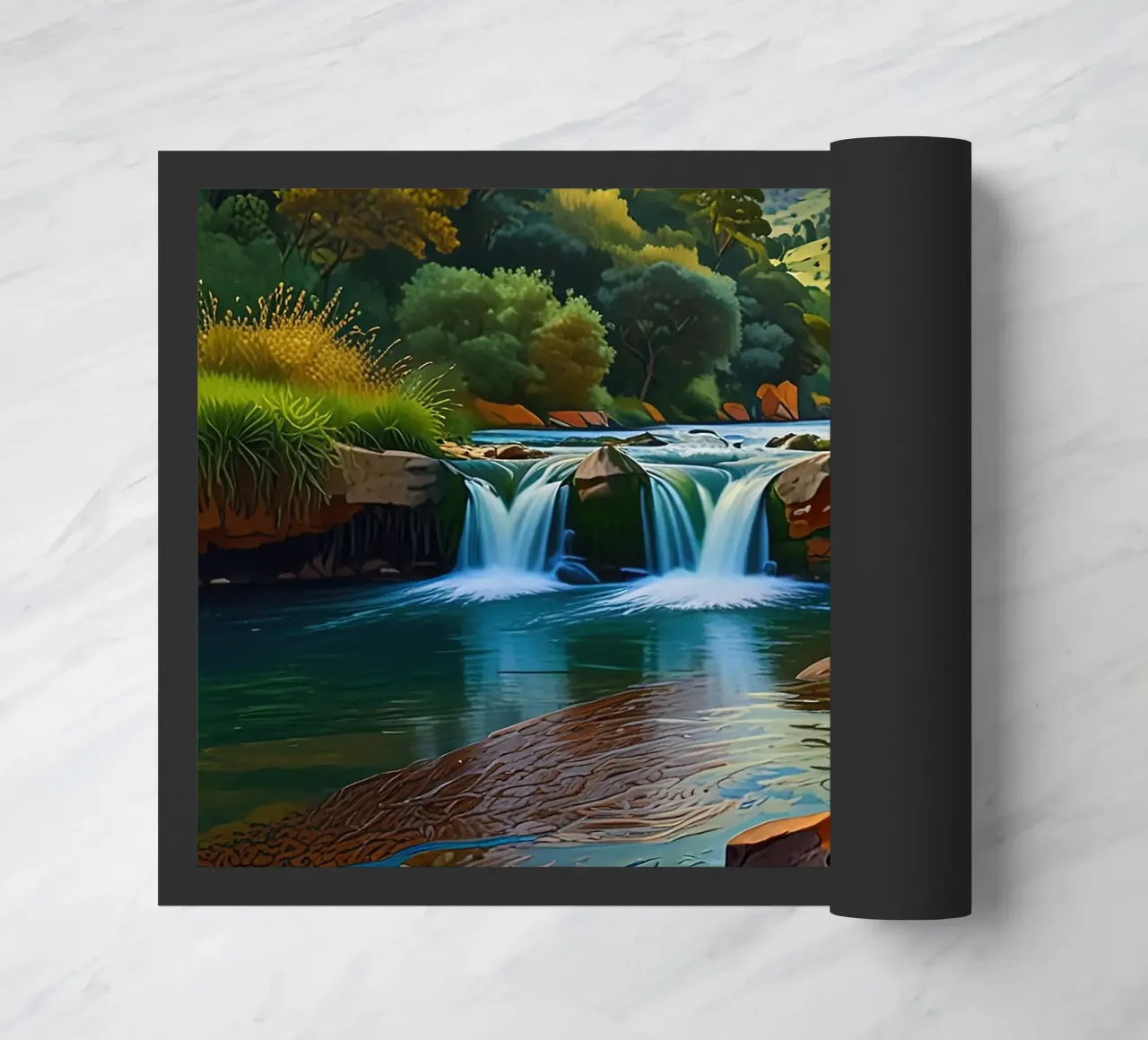 cascata di bellezza zerbino da Delaney Okuneva