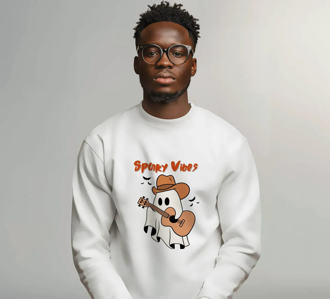 spooky vibes halloween sudadera de muhidines