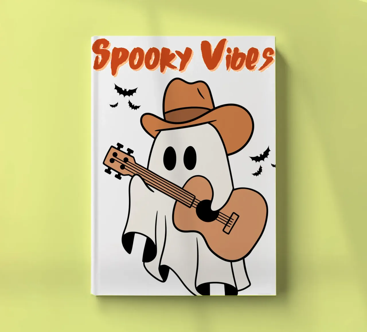 spooky vibes halloween notebook by muhidines