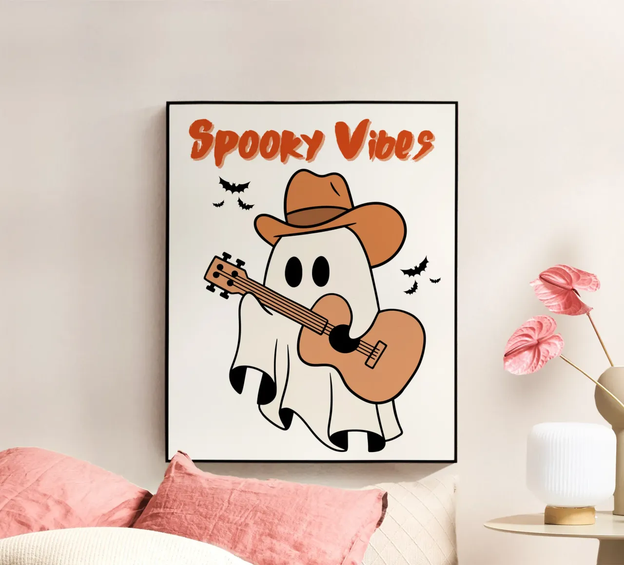 spooky vibes halloween metacrilato de muhidines