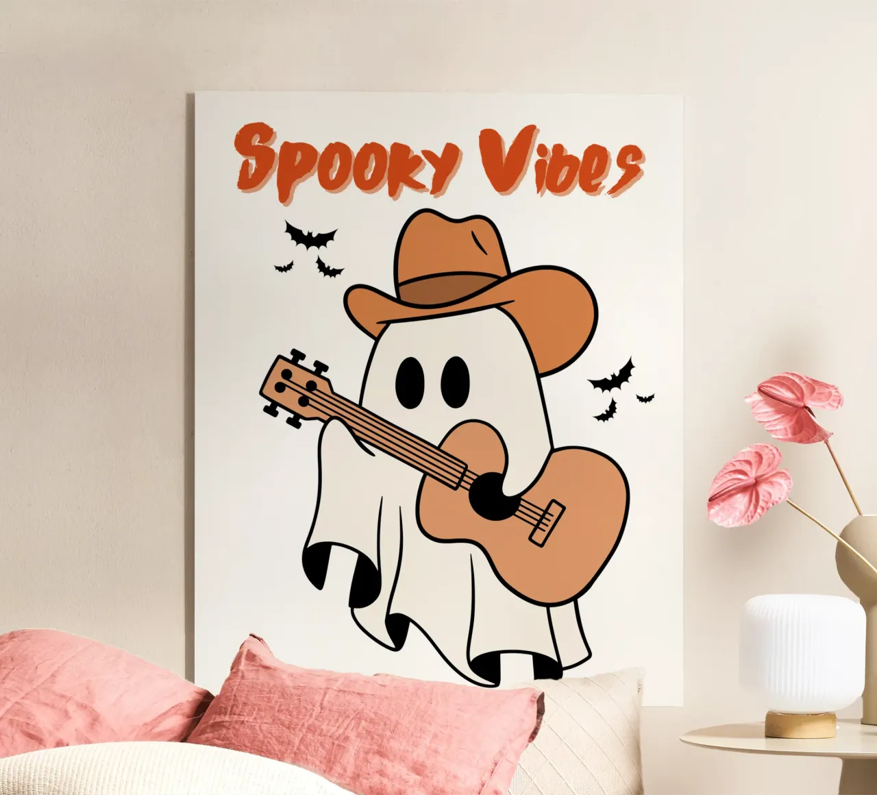spooky vibes halloween metacrilato de muhidines