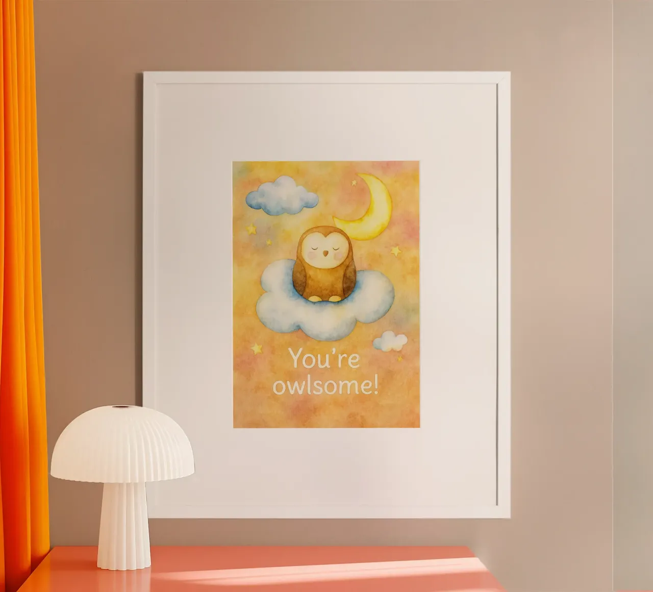 sei un disegno fantastico poster con telaio in plastica da muhidines