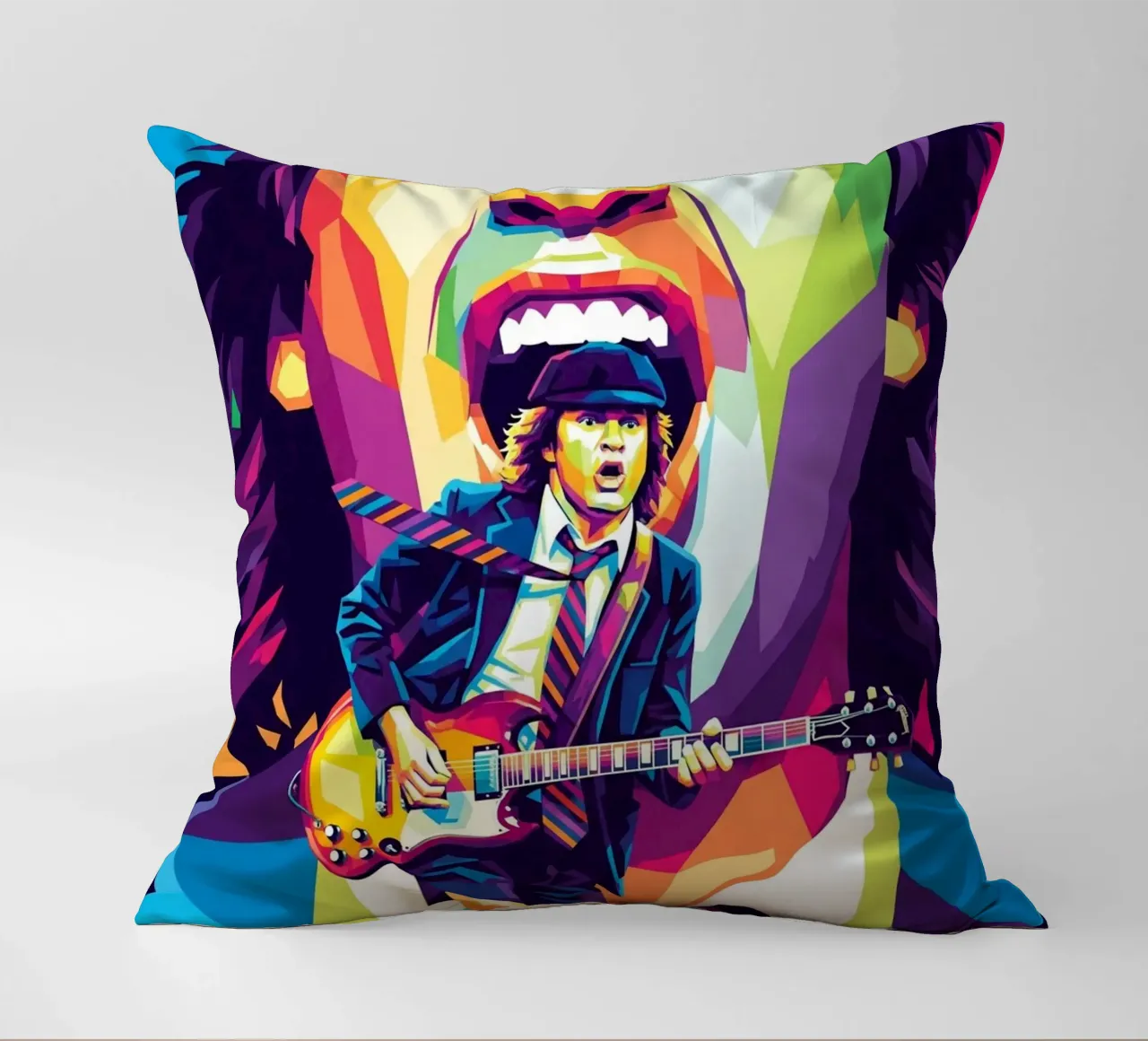 Angus Young ACDC #1 cuscino da Hantamrata
