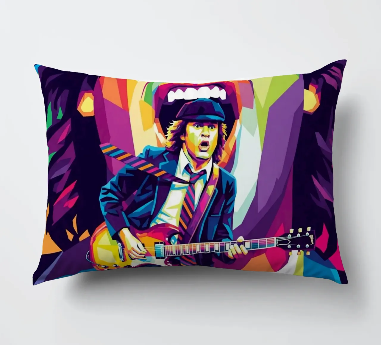 Angus Young ACDC #1 cuscino da Hantamrata