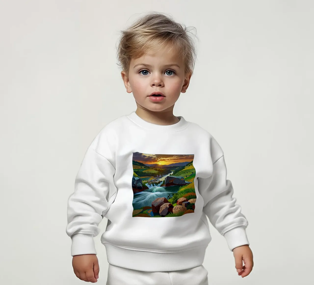 Fiume della bellezza felpa neonato da Delaney Okuneva
