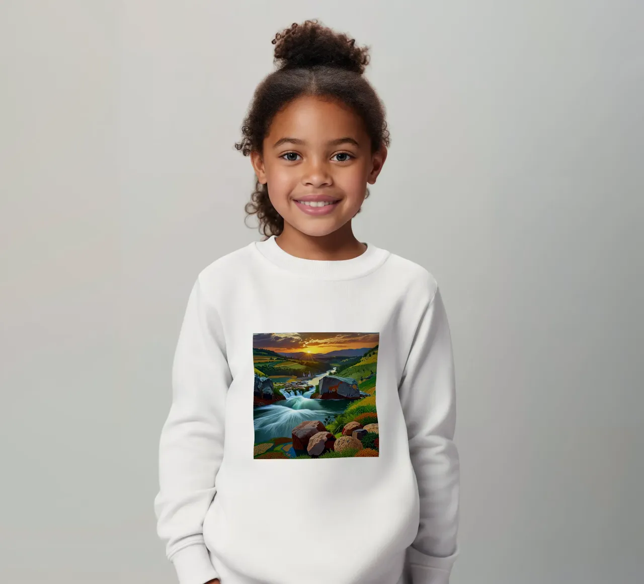 Fiume della bellezza felpa bambino da Delaney Okuneva