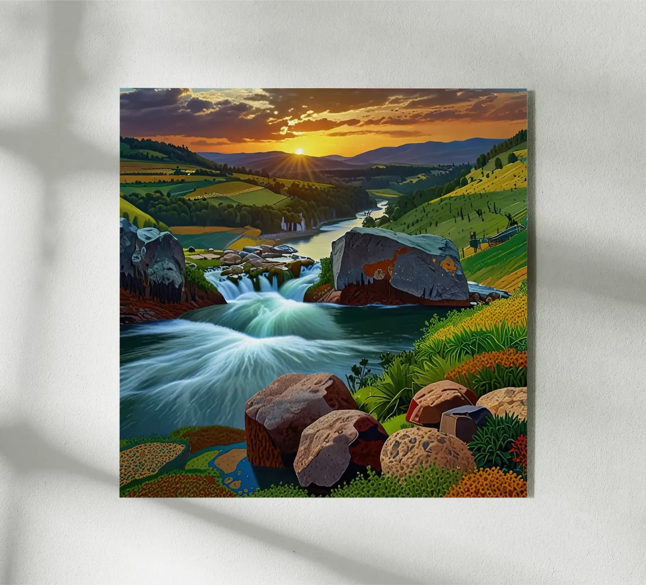 Fiume della bellezza plexiglass da Delaney Okuneva