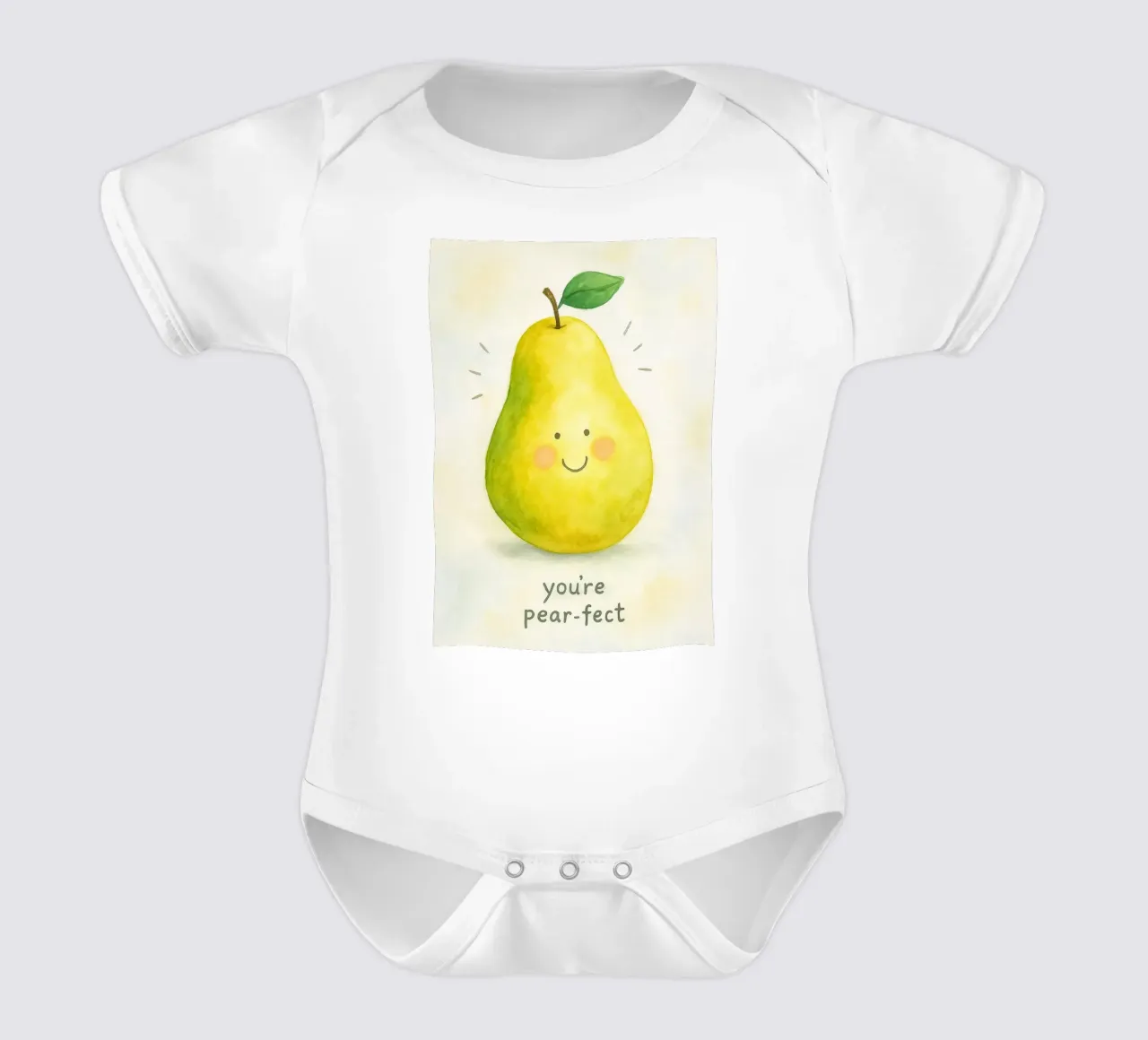 Sie sind Birne fect Zeichnung Kurzarm Babybody von muhidines
