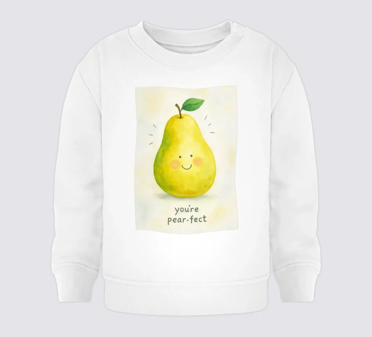 eres pera fecto dibujando sudadera de bebé de muhidines