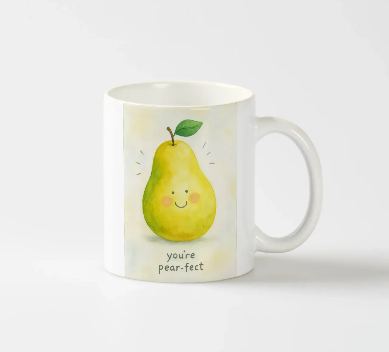 sei pera disegno perfetto tazza in ceramica da muhidines