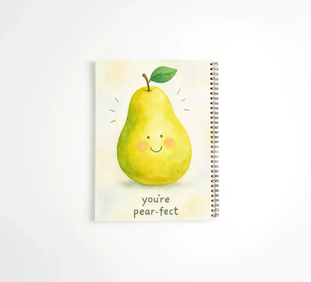 you are pear fect drawing spiral notebook by muhidines