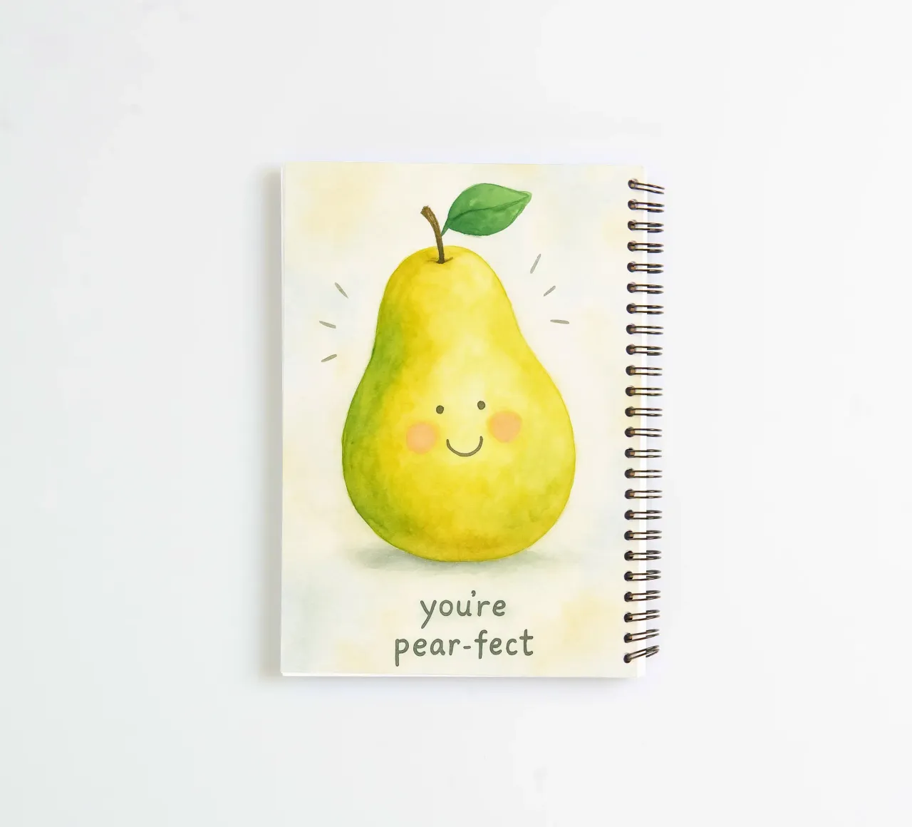 you are pear fect drawing spiral notebook by muhidines