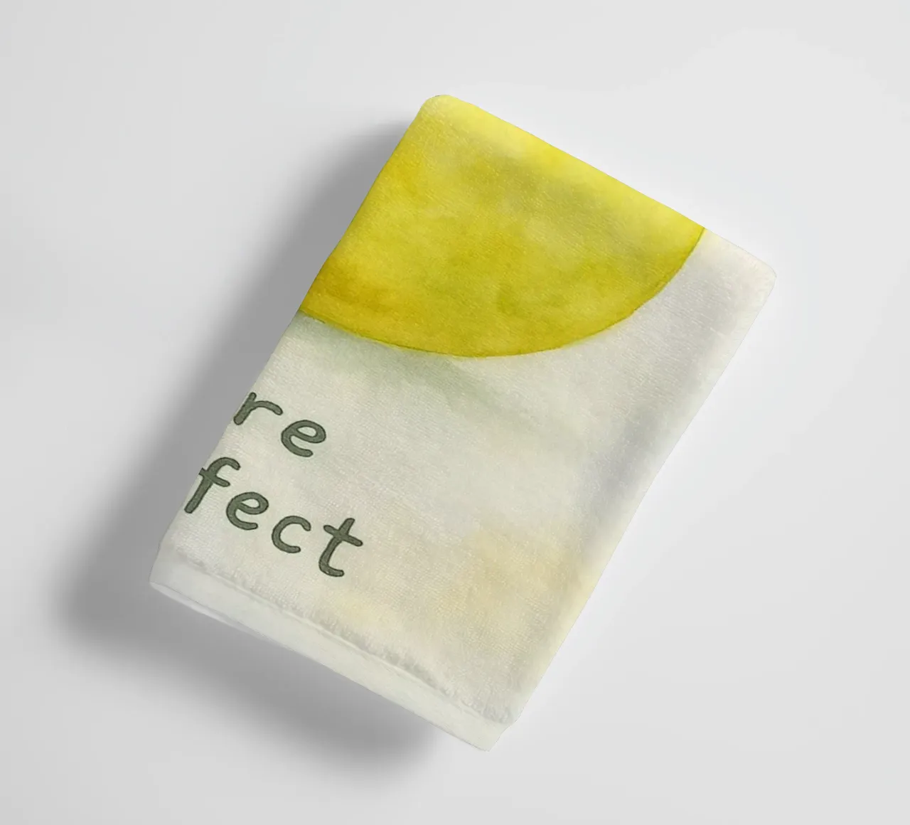 you are pear fect drawing towel by muhidines