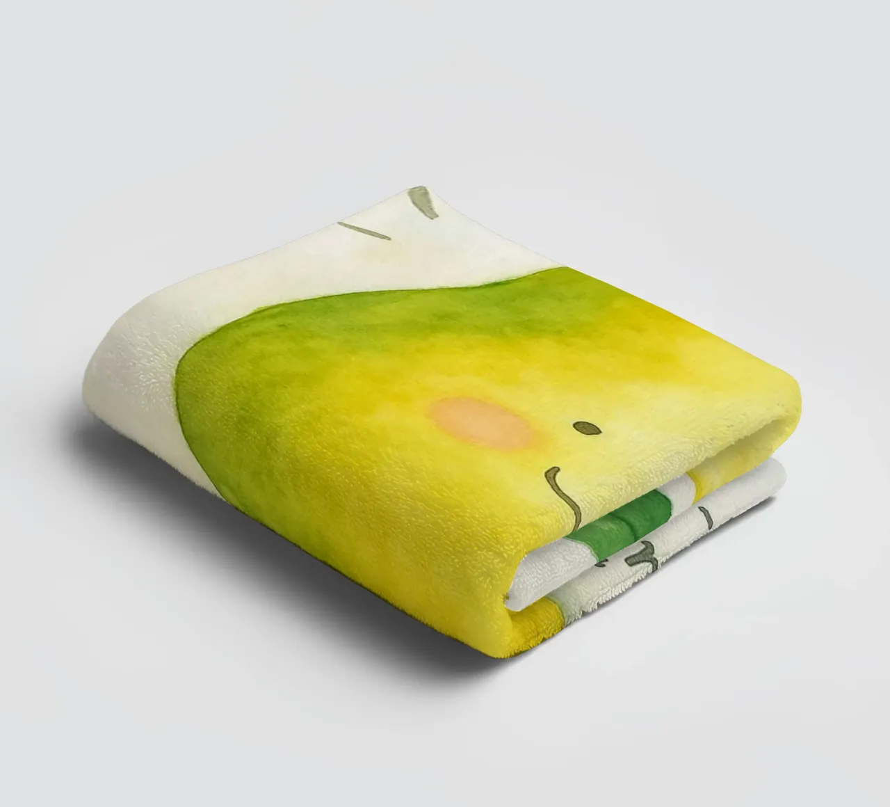 you are pear fect drawing towel by muhidines