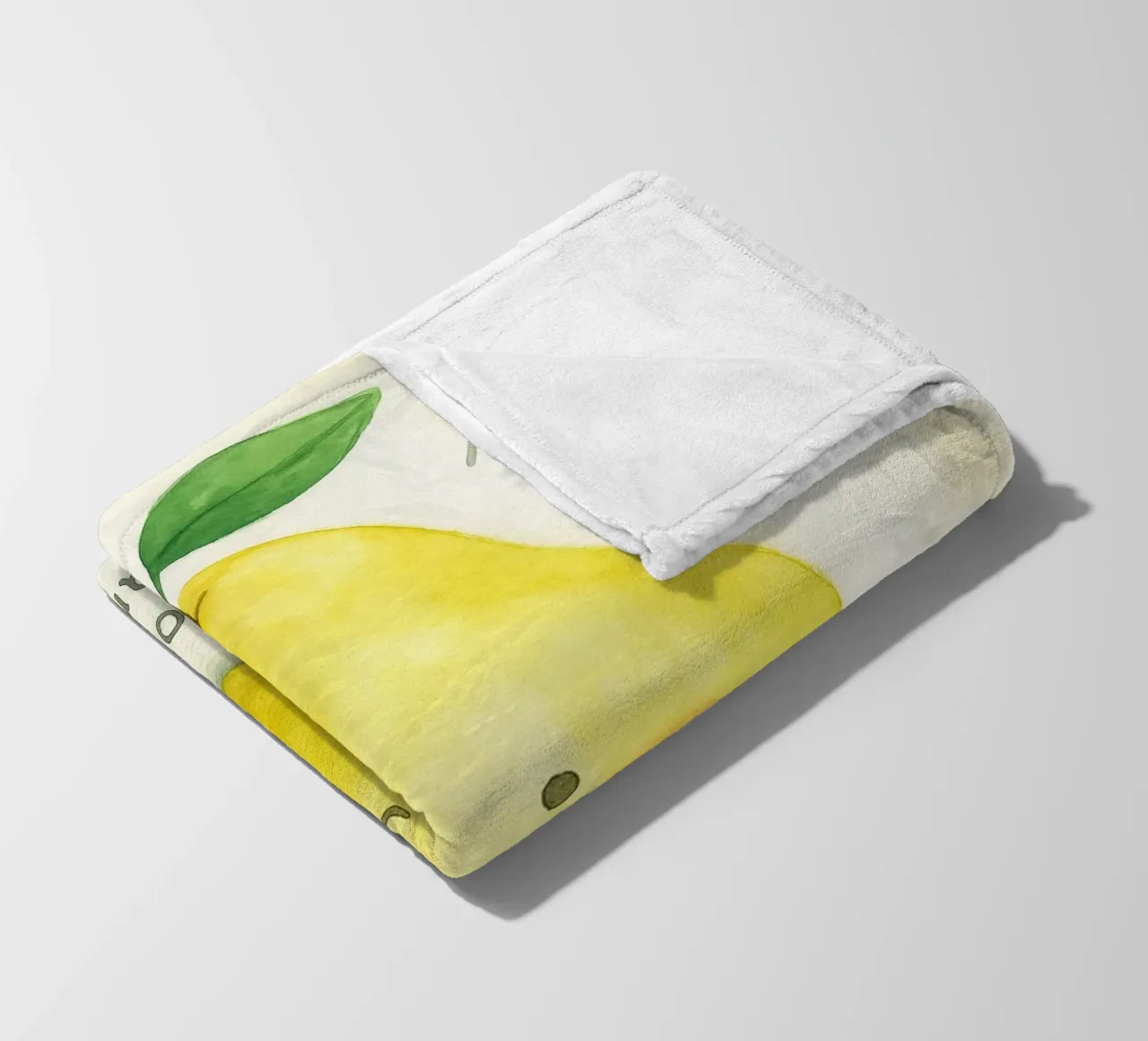 you are pear fect drawing fleece blanket by muhidines