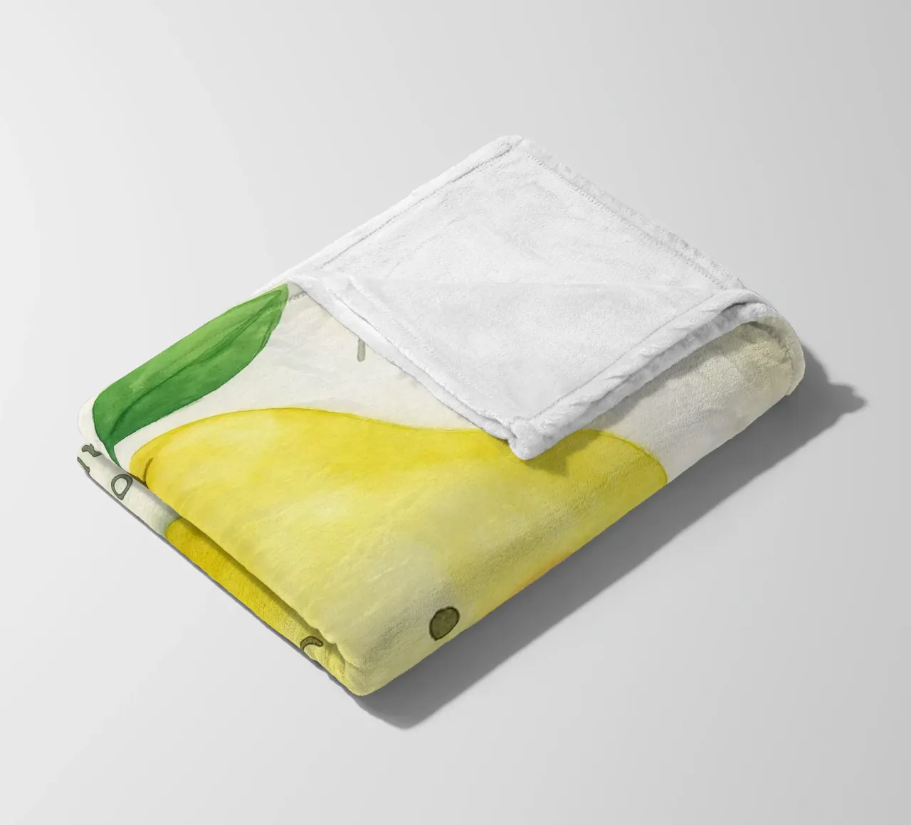 you are pear fect drawing fleece blanket by muhidines