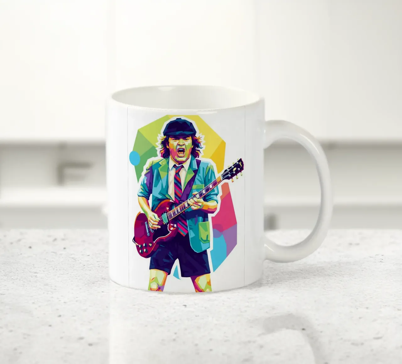 Angus Young ACDC #2 tazza in ceramica da Hantamrata
