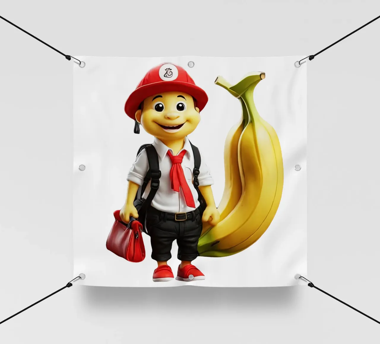 Fratello Banana telo in pvc da Delaney Okuneva