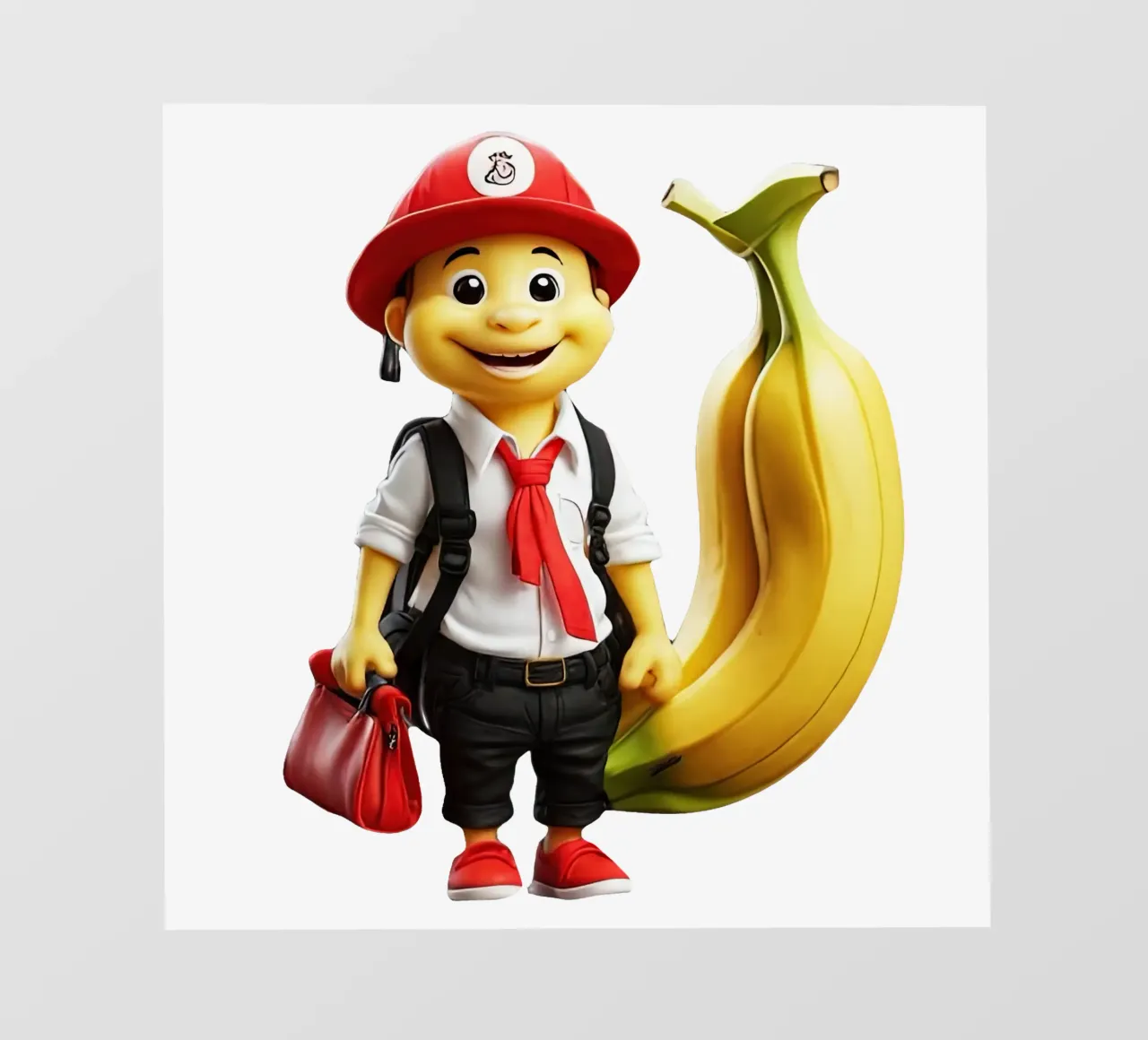 Fratello Banana telo in pvc da Delaney Okuneva