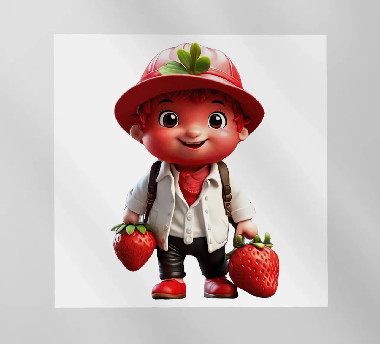 piccolo strawbery pellicola backlit da Delaney Okuneva