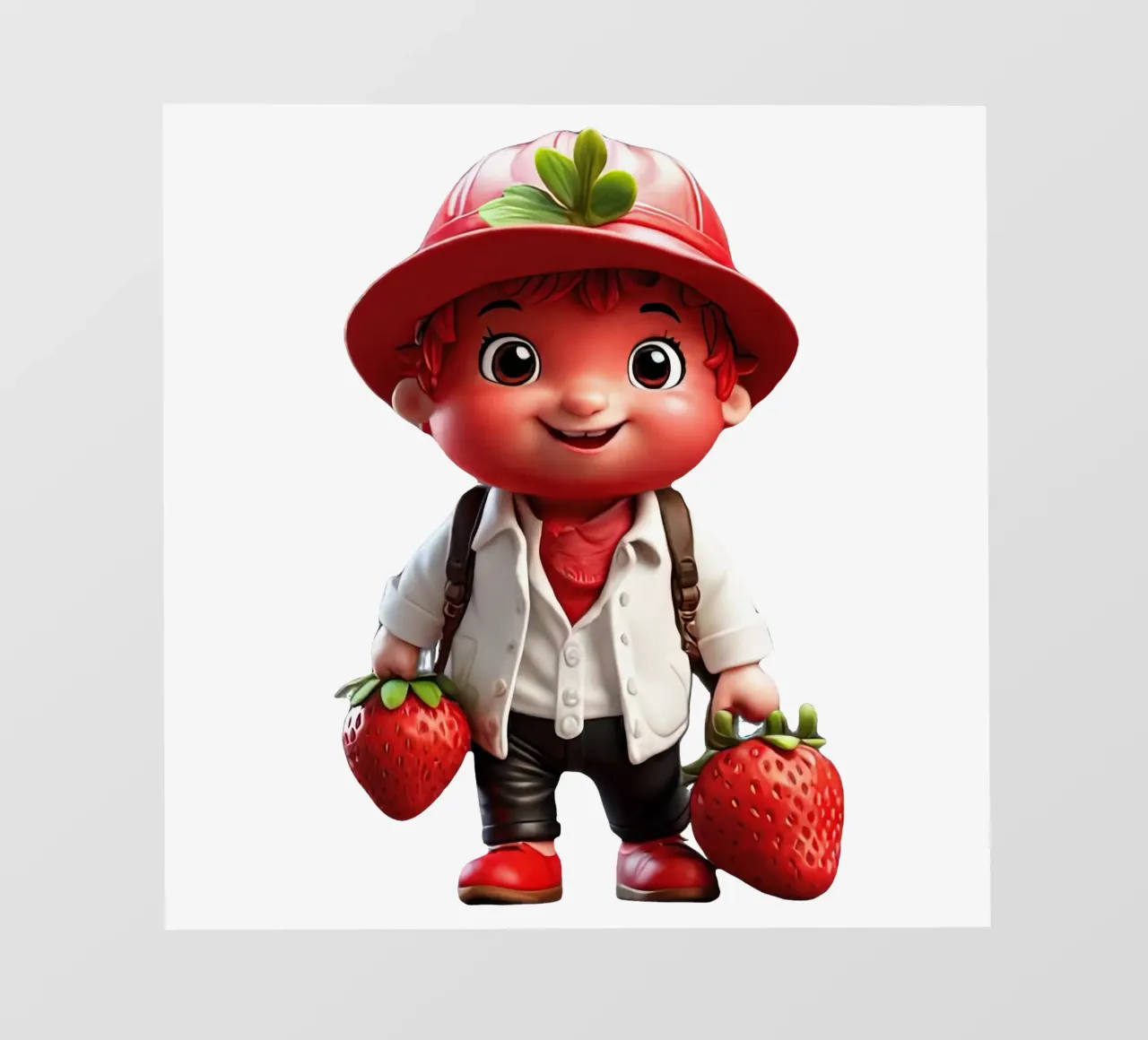 piccolo strawbery pellicola backlit da Delaney Okuneva