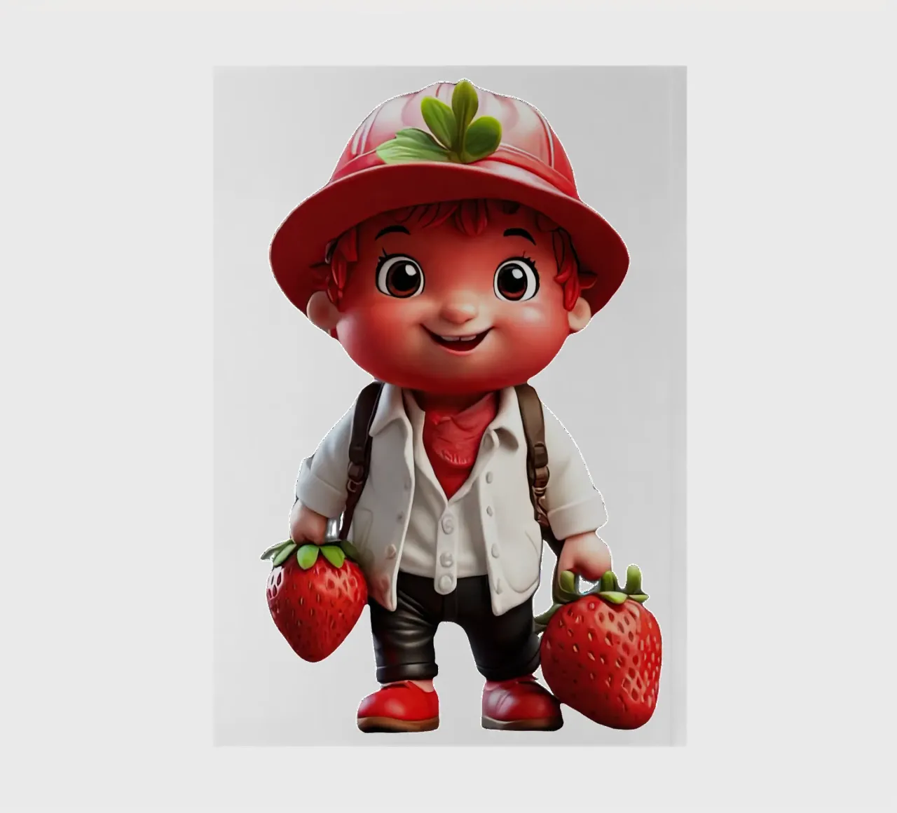 little strawbery notebook by Delaney Okuneva