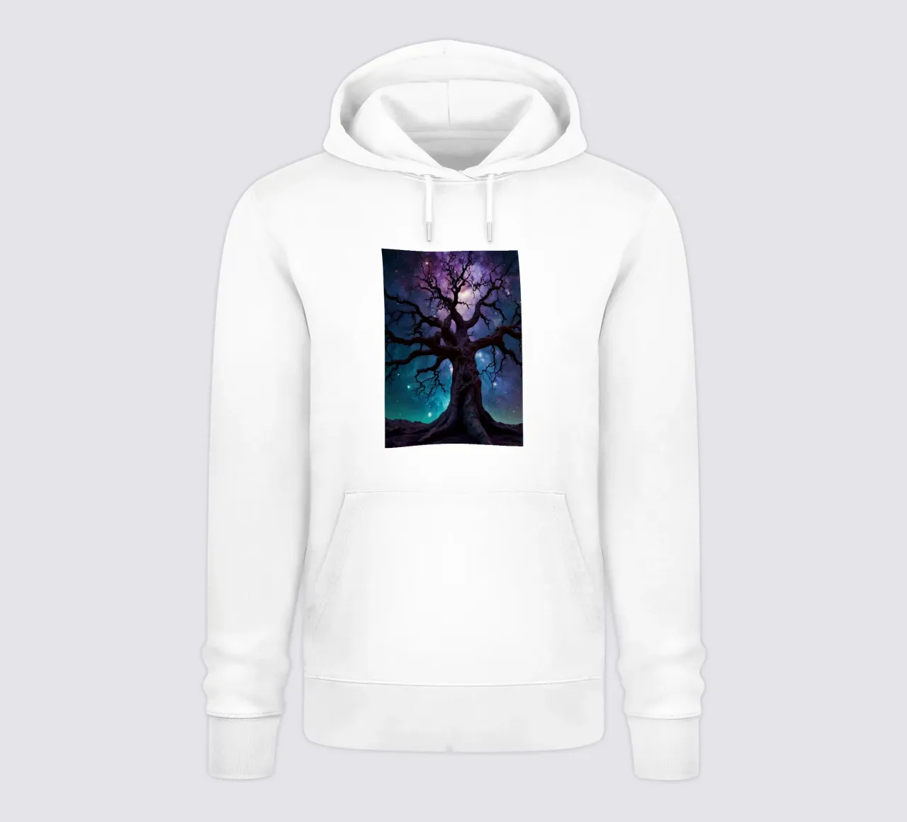 Albero notturno felpa con cappuccio da Delaney Okuneva