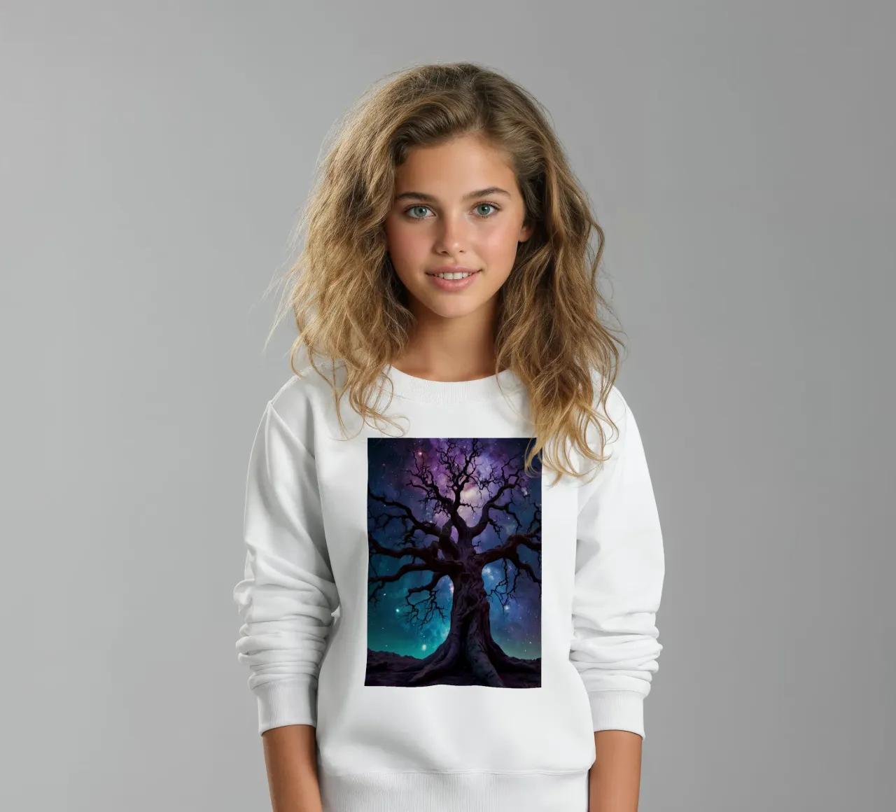 Albero notturno felpa bambino da Delaney Okuneva