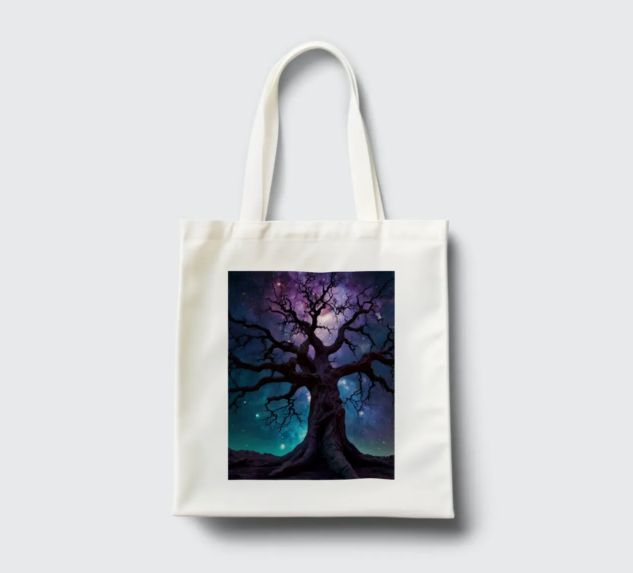 Albero notturno borsa in juta da Delaney Okuneva